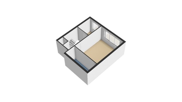 Floorplan - Schieweg 246A02, 3038 BR Rotterdam